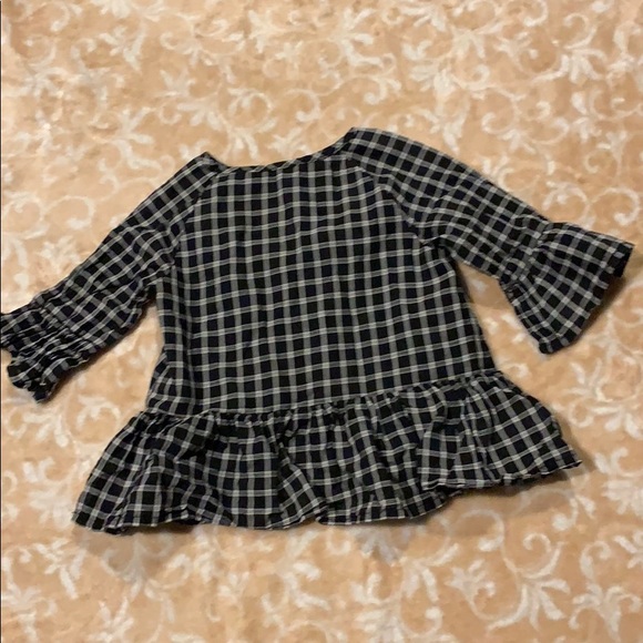 Pippa & Julie Other - Pastourelle Pippa Julie Crew Checkered Top -357-
